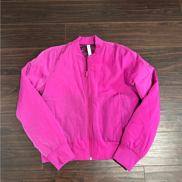 Lululemon Non-Stop Reversible Bomber Ripened Raspberry - Picture 4 of 8